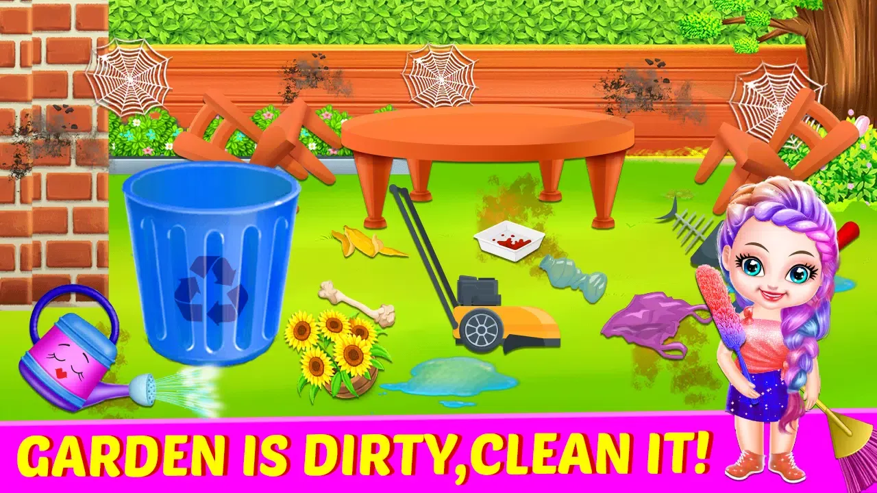 Chic Doll Kids House Clean Up應用截圖