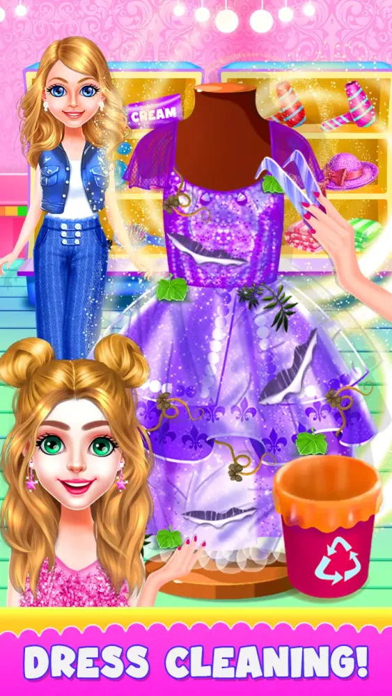 Chic Girls Mall Shopping Game应用截图