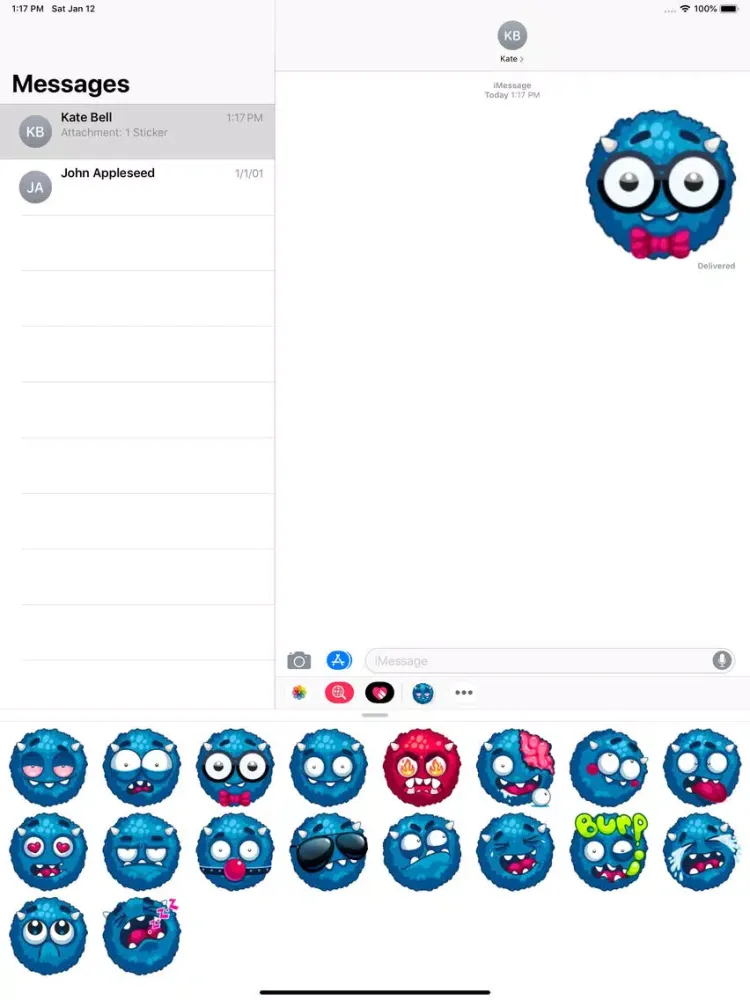 Скриншоты Shaggy Blue iPad 