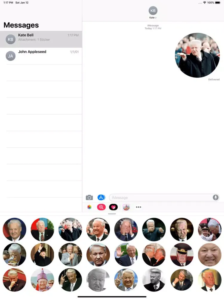 Yeltsin iPad  Screenshots