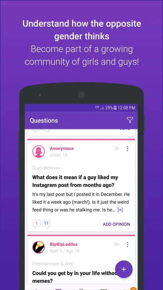 GirlsAskGuys Screenshots