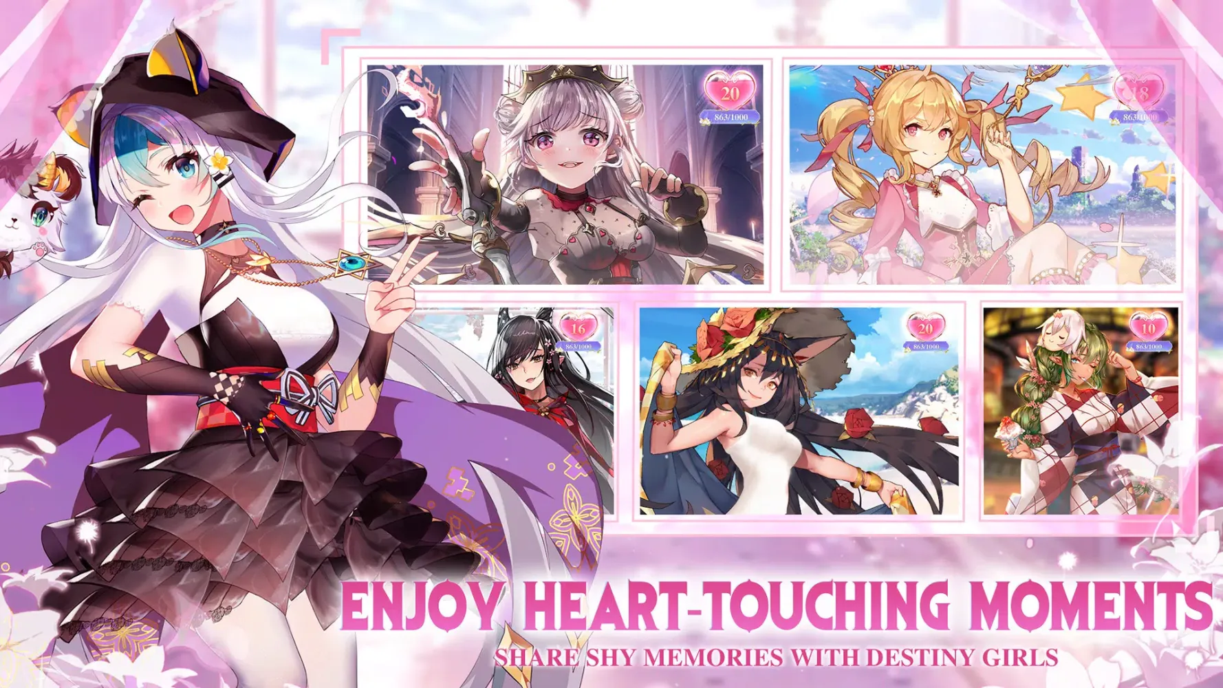 Capturas de pantalla de Girls' Connect: Idle RPG