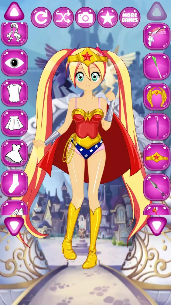 Cosplay Dress Up Game Screenshots