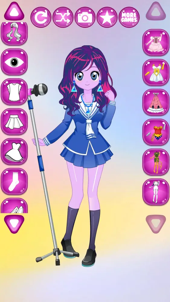 Cosplay Dress Up Game Screenshots