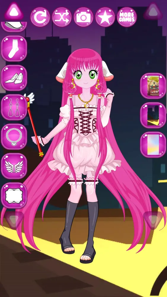 Cosplay Dress Up Game Screenshots