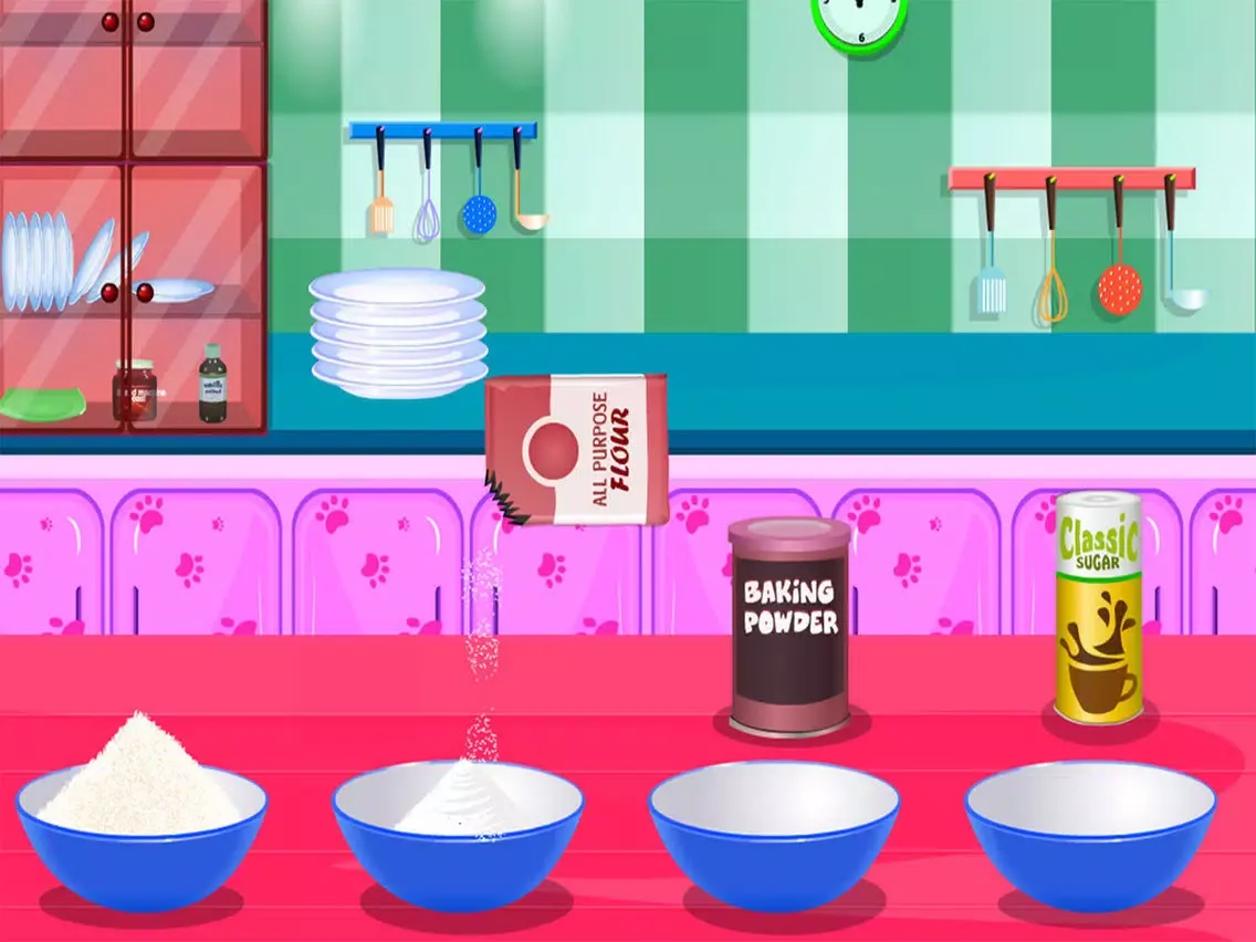 Tangkapan skrin girls games pancake maker iPad 