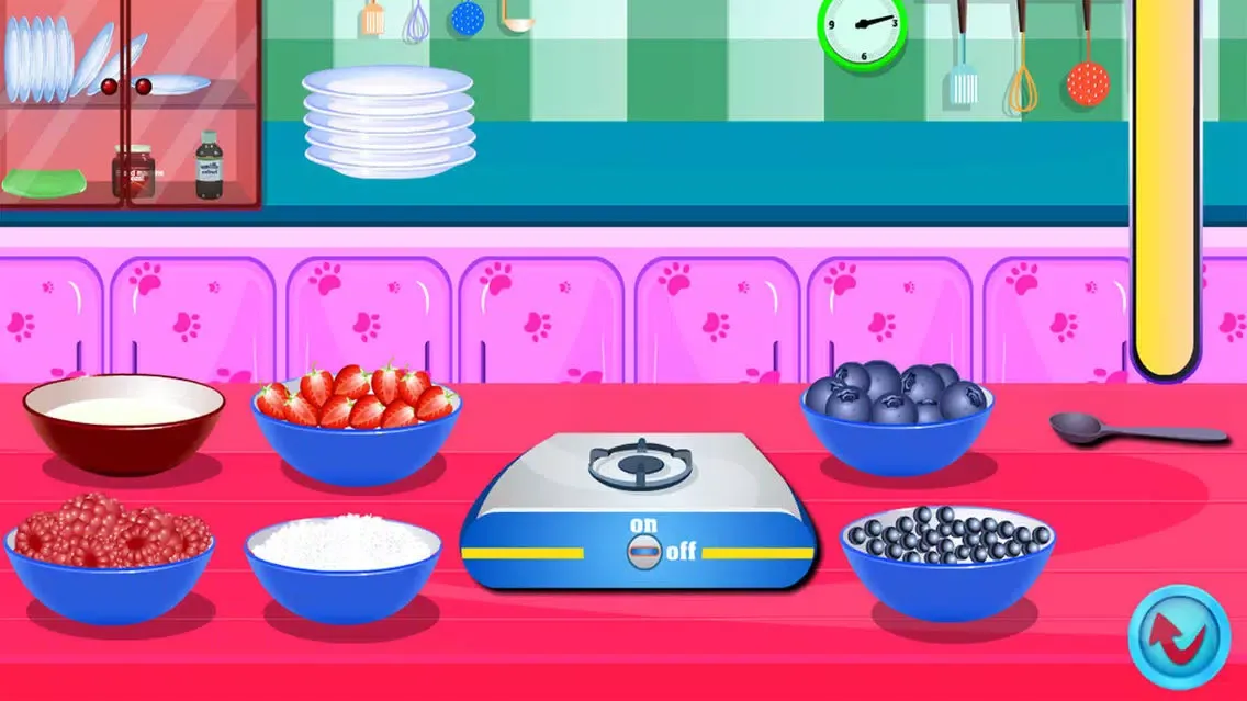 Tangkapan skrin girls games pancake maker