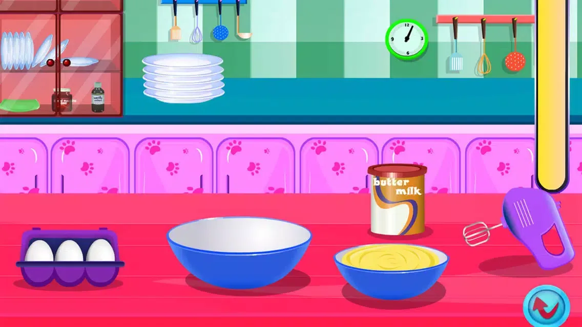 Tangkapan skrin girls games pancake maker