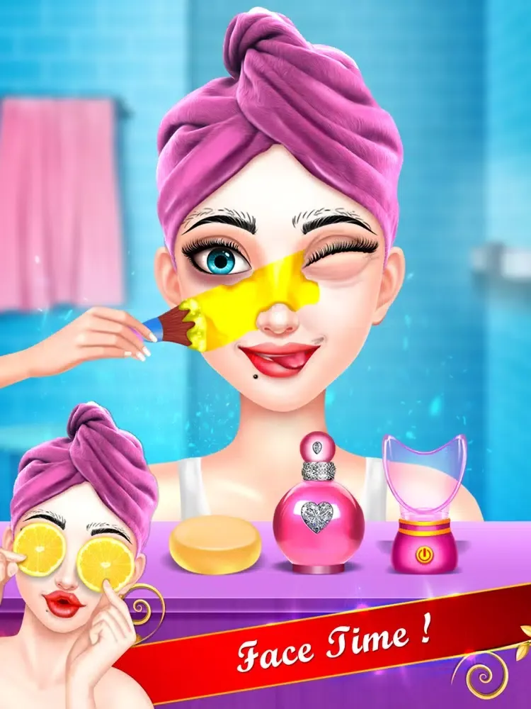 Capturas de tela do Top Fashion Dressup Model Game iPad 