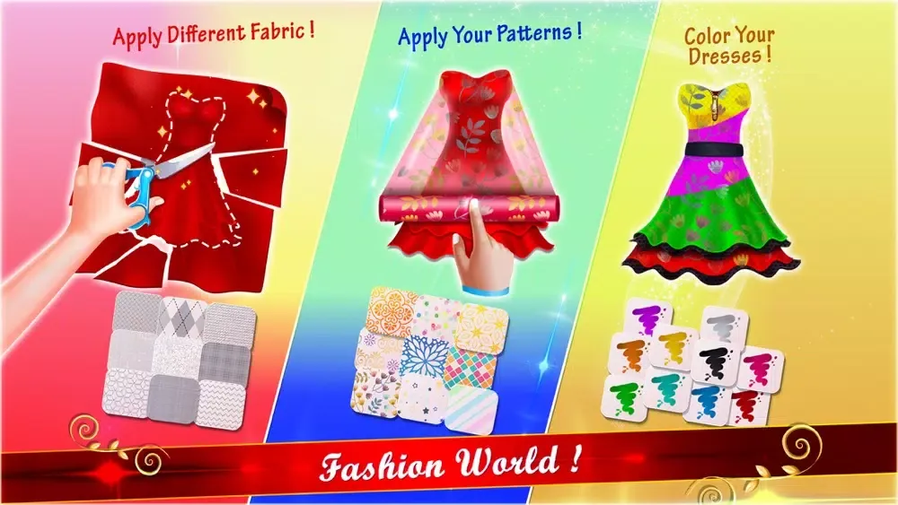 Capturas de tela do Top Fashion Dressup Model Game