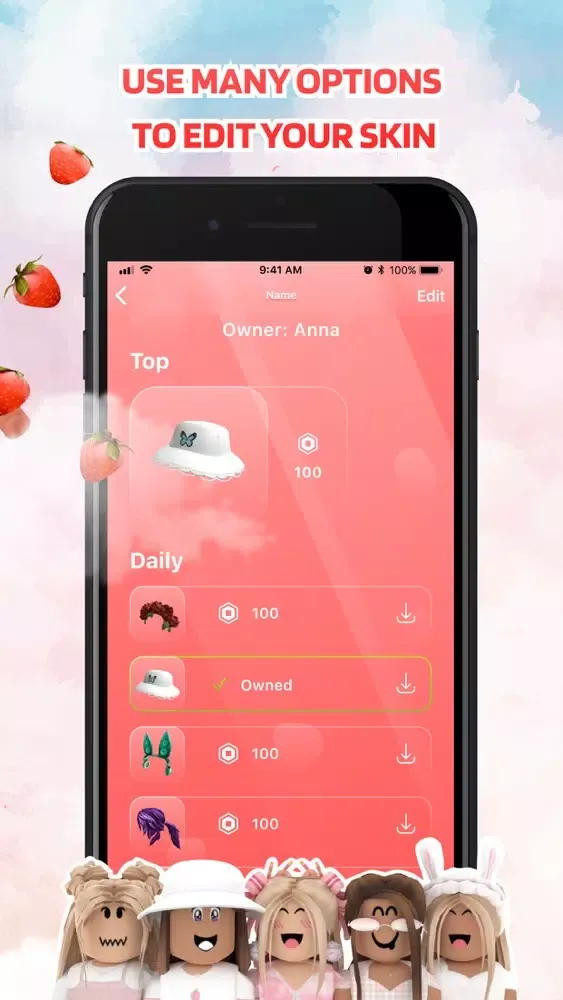 Girls Skins for Roblox应用截图