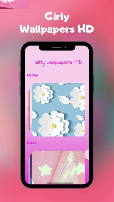 Girly Wallpapers HD. Screenshots