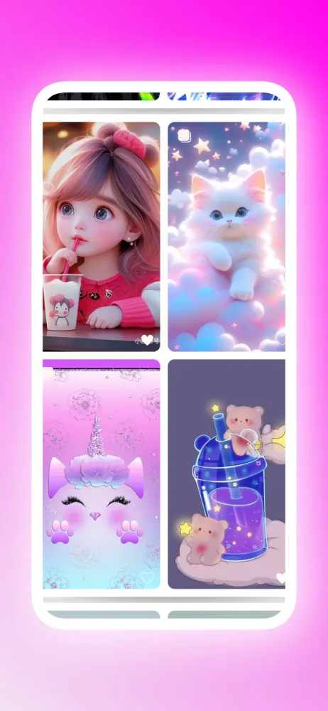 Glitter Girly Wallpaper Screenshots