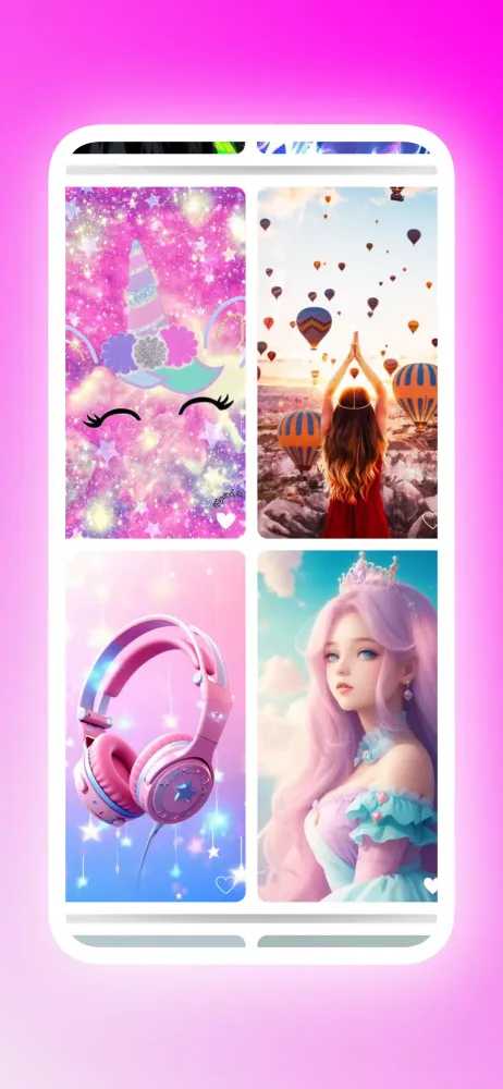 Glitter Girly Wallpaper Screenshots