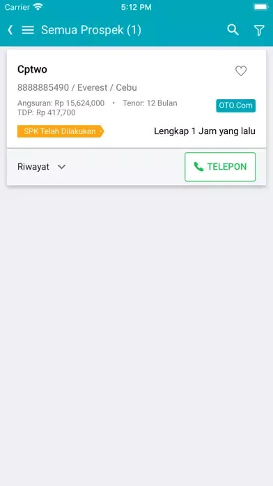 OTO DealerTech - Motor 스크린샷