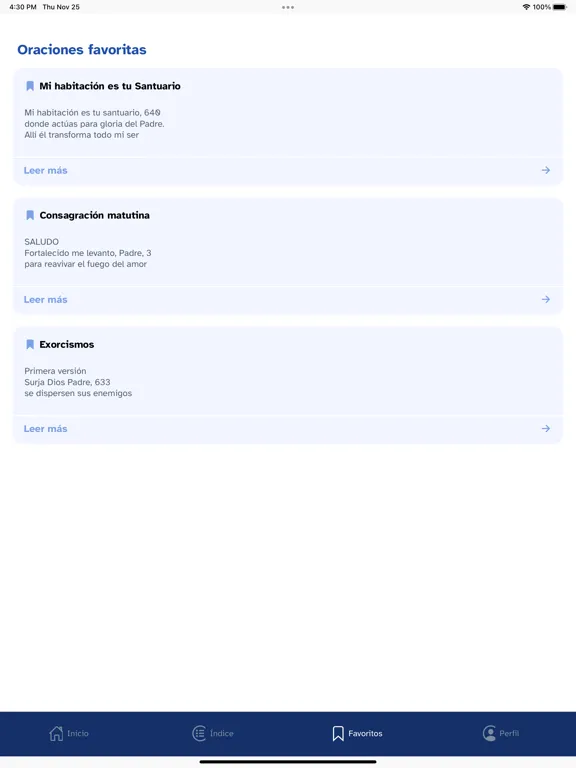 Zrzuty ekranu Hacia El Padre iPad 
