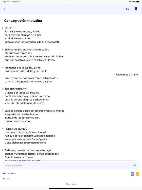 Zrzuty ekranu Hacia El Padre iPad 