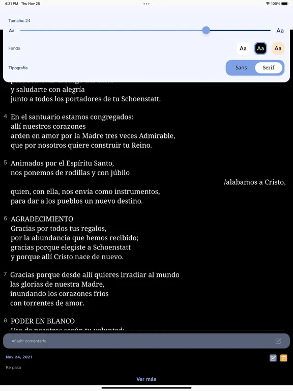 Zrzuty ekranu Hacia El Padre iPad 