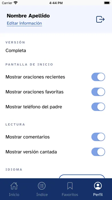 Zrzuty ekranu Hacia El Padre