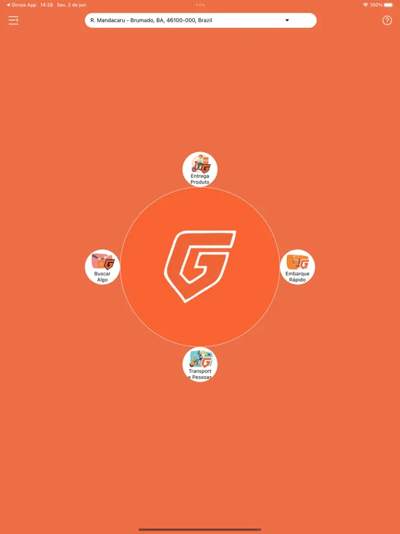 Giross Entregas - Clientes iPad 应用截图