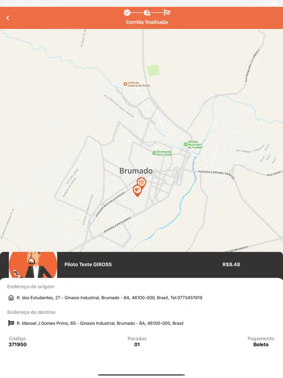 Giross Entregas - Clientes iPad 应用截图