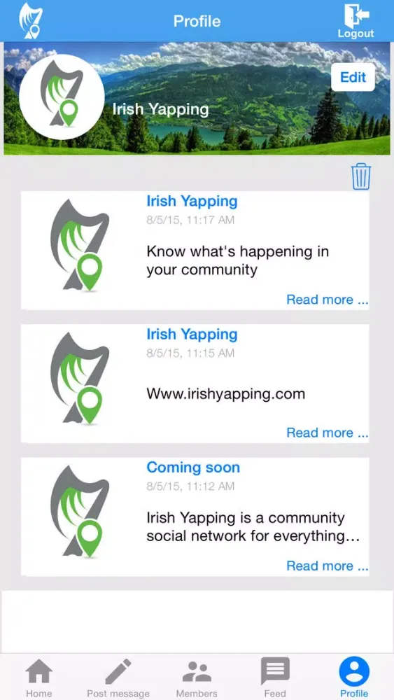Zrzuty ekranu Irish Yapping