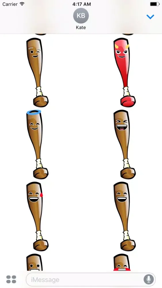 Lucille Stickers Ekran Görüntüleri