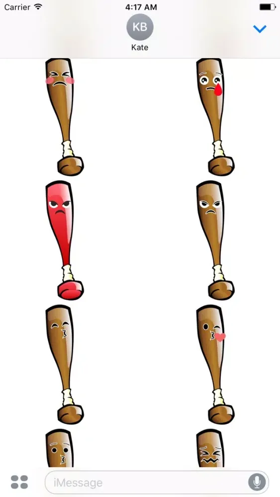 Lucille Stickers Ekran Görüntüleri