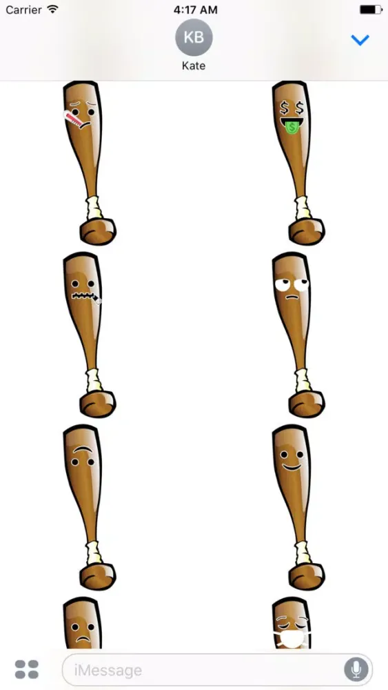 Lucille Stickers Ekran Görüntüleri