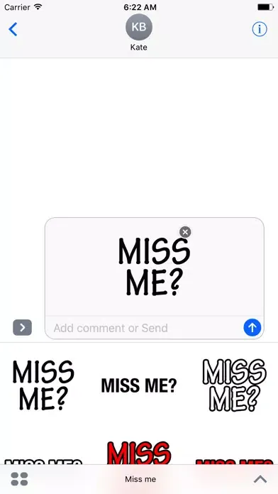 Скриншоты Miss me