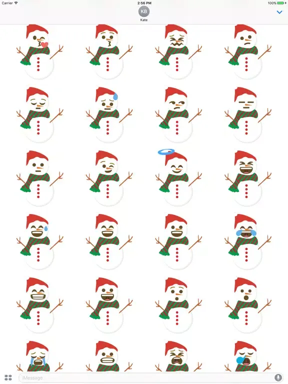 تصاویر Mister Snowman iPad 