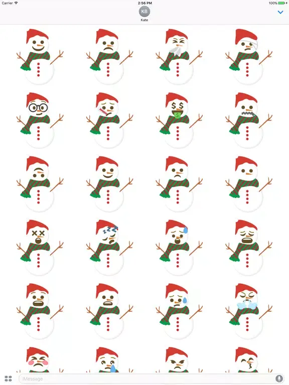 تصاویر Mister Snowman iPad 