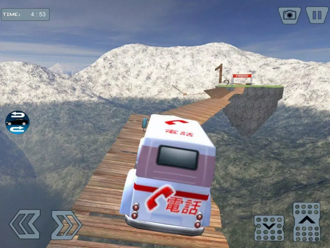 Screenshot di Track Drive Stunts game iPad 