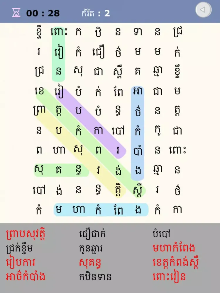 ภาพหน้าจอของ RokPeak iPad 