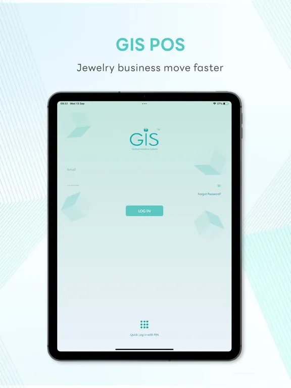 Ảnh chụp màn hình của GIS POS – Point of Sale iPad 