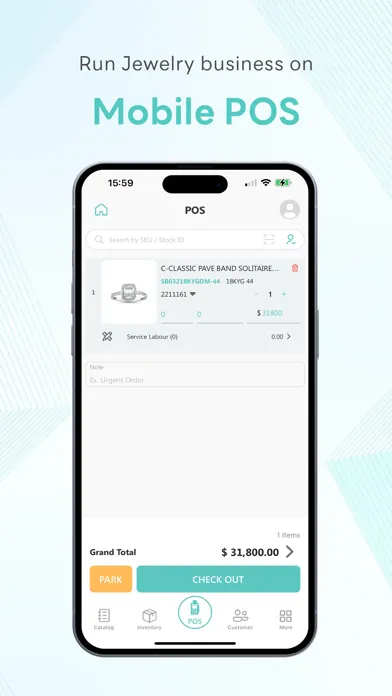 Ảnh chụp màn hình của GIS POS – Point of Sale
