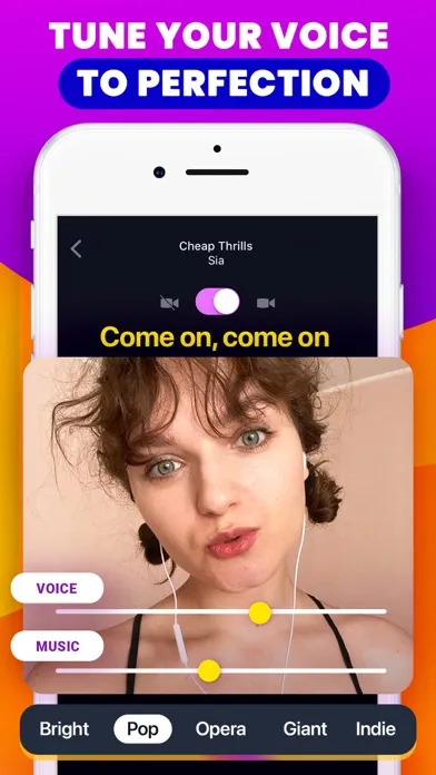 Capturas de pantalla de Karaoke Songs - Voice Singing