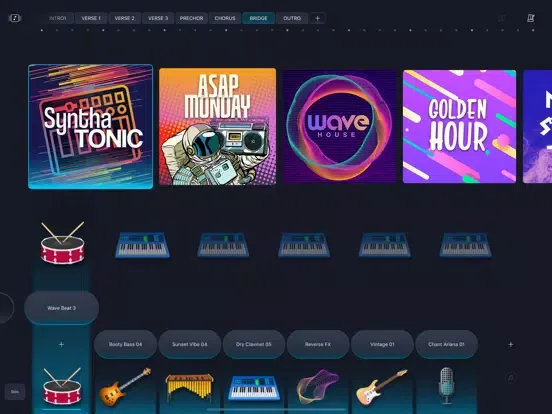 Capturas de pantalla de Soundle: Music Maker, DJ mixer iPad 