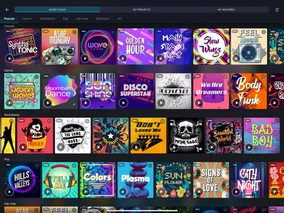 Capturas de pantalla de Soundle: Music Maker, DJ mixer iPad 