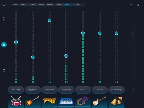 Capturas de pantalla de Soundle: Music Maker, DJ mixer iPad 