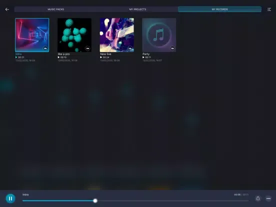 Capturas de pantalla de Soundle: Music Maker, DJ mixer iPad 