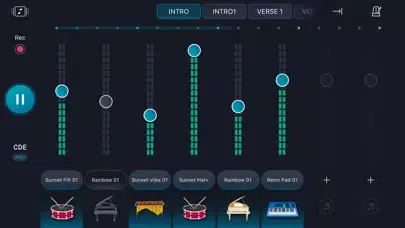 Capturas de pantalla de Soundle: Music Maker, DJ mixer