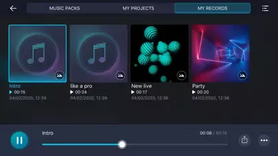 Capturas de pantalla de Soundle: Music Maker, DJ mixer