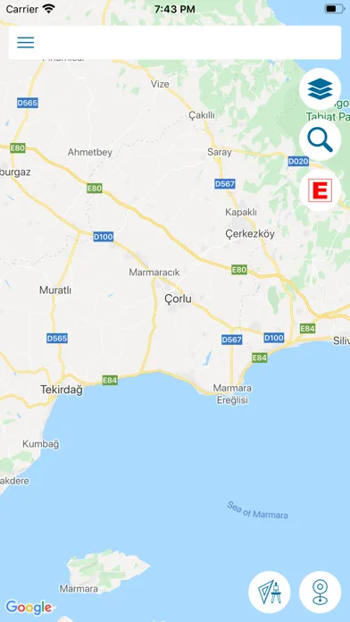 Capturas de pantalla de Mobil Çorlu Kent Rehberi