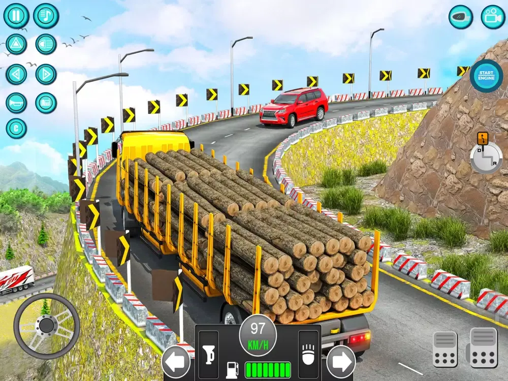 Car Transporter Truck Driver iPad 应用截图
