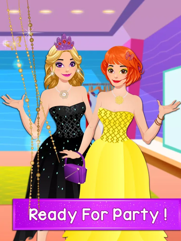 Ảnh chụp màn hình của Fashion Dress Up & Makeup Game iPad 
