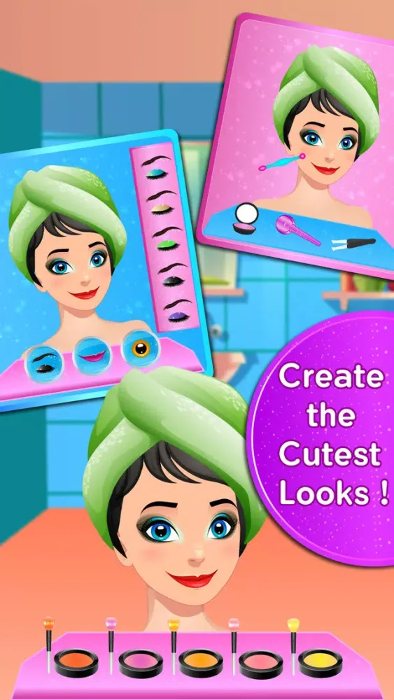 Ảnh chụp màn hình của Fashion Dress Up & Makeup Game