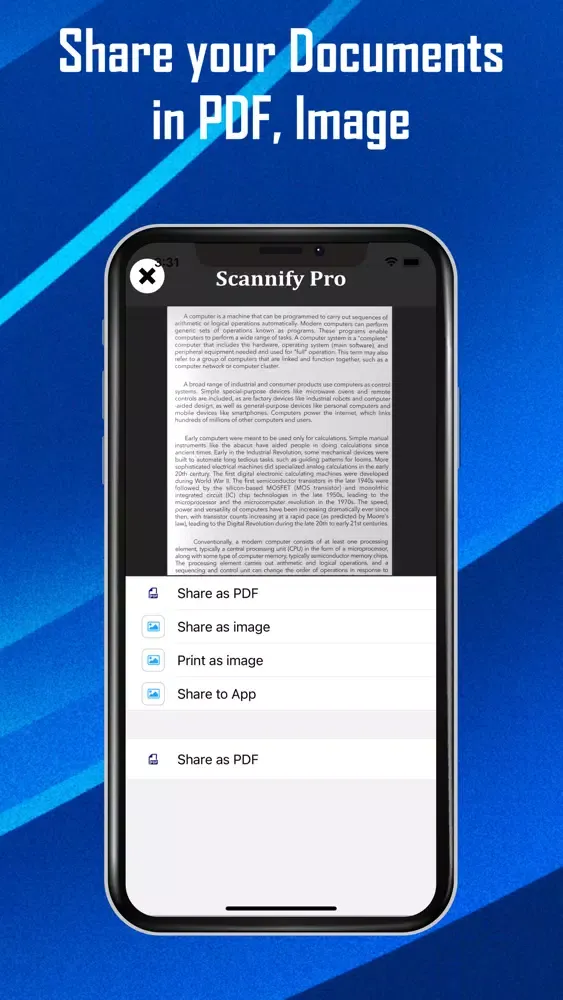 Screenshot di Scannify Pro