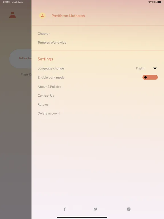 Tangkapan layar Gita GPT iPad 