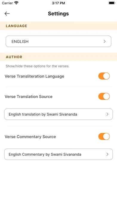 Screenshot di Bhagavad Gita: Hindi & English